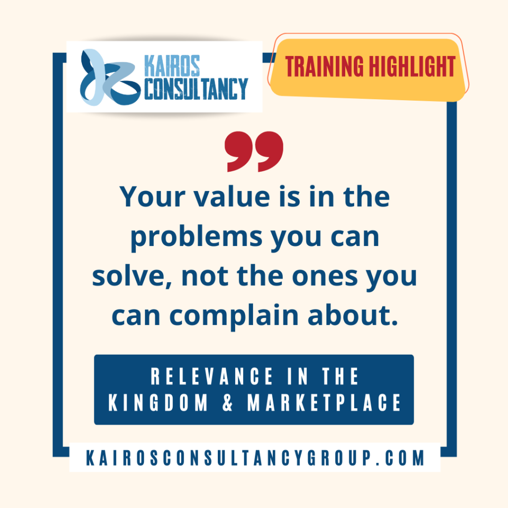 TRAINING HIGHLIGHTS | KAIROS CONSULTANCY GROUP
